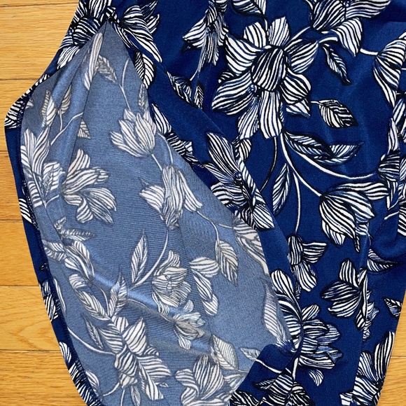 Brand New 1. State tulip-Hem Floral Print Pants - Picture 5 of 8